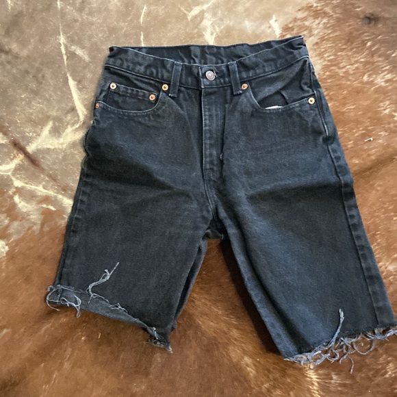 Levi Strauss 560 loose fit straight leg black jeans in medium - Picture 1 of 5